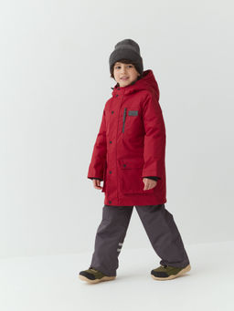 Брюки демисезонные Антрацит с утеплителем - Bungly фото 7