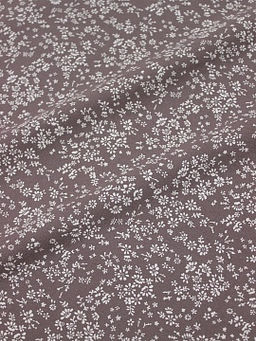 Теплый хлопок Надия цв.коричнево-лиловый винтаж, ш.1.5м, хлопок-100%, 160гр/м.кв