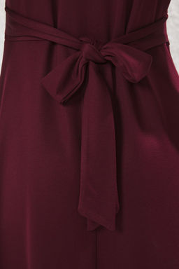 Murdum Pike Y?rtmacl? Kruvaze Kapamal? Maxi Esnek Orme Elbise TWOSS25EL00458 - Trendyolmilla фото 3