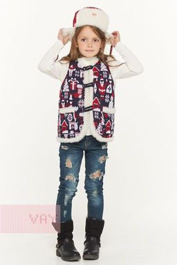 Жилет детский 202-6192 - Vay kids фото 3