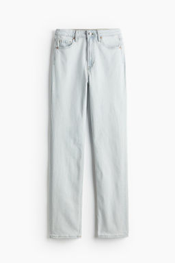 Slim Straight High Jeans - H&m фото 17
