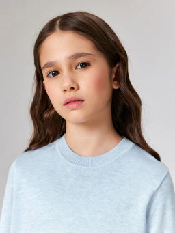 ACOOLA / Джемпер детский для девочек Alexia голубой фото 6