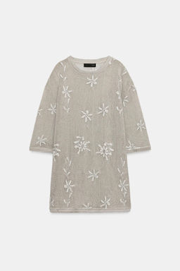 CUERPO OVERSIZE PUNTO HILO METALIZADO / Plata - Zara фото 6