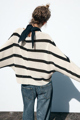 STRIPED KNIT SWEATER - Zara фото 4