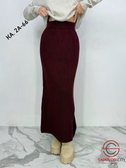 Юбка женская из шерсти - Bruno фото 2