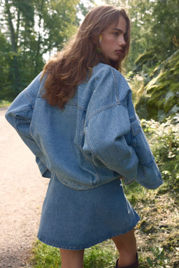 Cazadora vaquera oversize - H&m фото 3