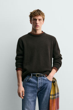 WOOL - CASHMERE JUMPER AARON LEVINE X ZARA фото 10