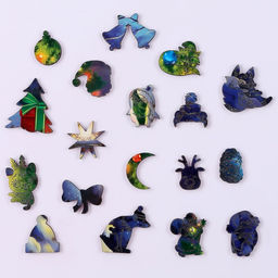 Пазл фигурный Ночная сказка - Puzzle фото 6