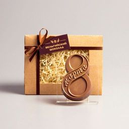 Шоколадная фигурка «8 марта»