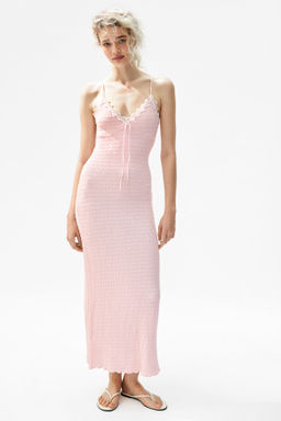 Vestido de tirantes finos con lazada - H&m фото 2
