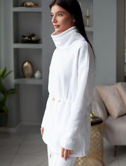 D49.966 Джемпер женский молочный