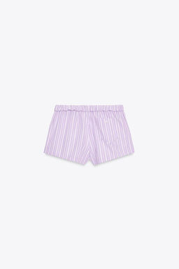 MINI SHORTS WITH TURN-UP WAIST - Zara фото 5