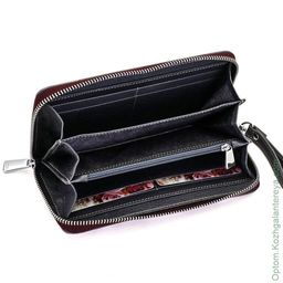 Женский кожаный кошелек на молнии Sergio Valentini СВ 8138-2023  фото 2