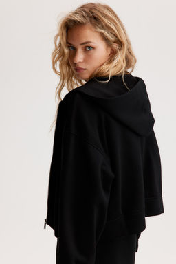 Oversized zip-through hoodie - H&m фото 5