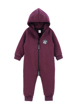 Комбинезон с клапаном и капюшоном Марсала утепленный