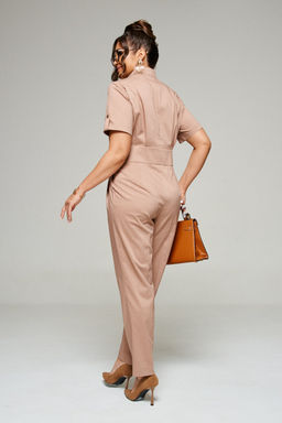 Комбинезон 6340 бежевый - Beautiful and free фото 8