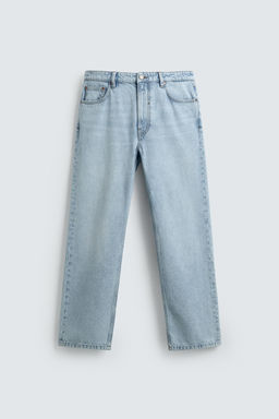 JEANS STRAIGHT FIT ALGOD?N - LYOCELL / Azul claro - Zara фото 2
