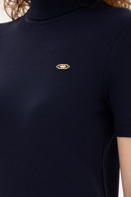 Женская темно-синяя водолазка - U.s. polo assn фото 7