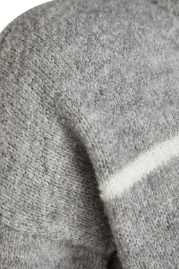 Tas Cizgili Genis Kal?p Dokulu Triko Kazak TWOAW23KZ01863 - Trendyolmilla фото 8