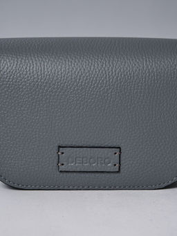 Сумка на плечо Deboro 30879 серый дым
