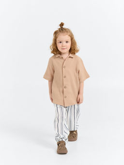 Брюки муслиновые Полоска - Bungly фото 7