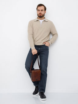 Сумка 8882-2Z brown Zinimsk