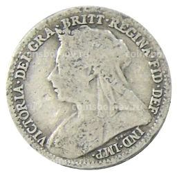 3 пенса 1899 года Великобритания