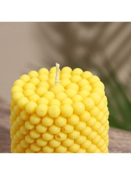 Свеча "Столб шарики" 6х6х7 см, соевый воск МИКС