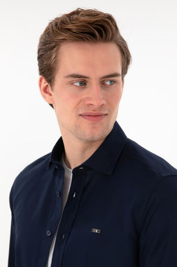 Erkek Lacivert Uzun Kollu Basic G_mlek Sepette S_rpriz _ndirim - U.s. polo assn фото 2