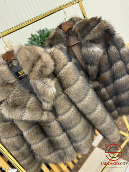 Шуба женская из искусственного меха