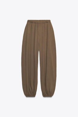 PLUSH BALLOON TROUSERS - Zara фото 6