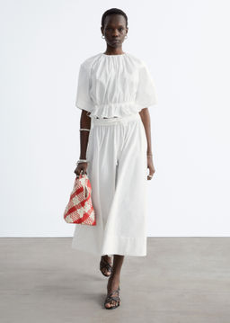 Top con cord?n de ajuste - H&m фото 4