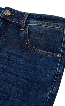 Джинсы F121-0159S d.blue - Fine joyce фото 6