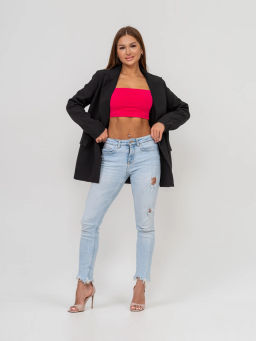 Топ женский, цвет фуксия