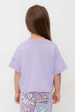 КР 302696/пастельно-лиловый к541 фуфайка - Crockid фото 3