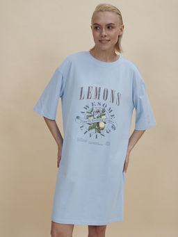 PELICAN, платье женское, Голубой