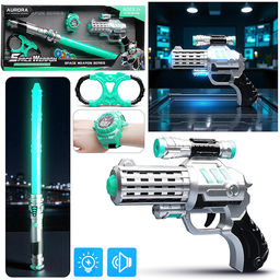 Набор оружия "Дуэль" (свет, звук) на батарейках, в коробке