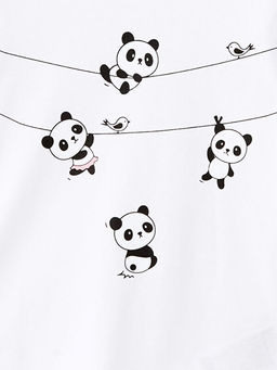 Bisiklet Yaka Uzun Kollu K?z Bebek Ti??rt 2li - Waikiki фото 3