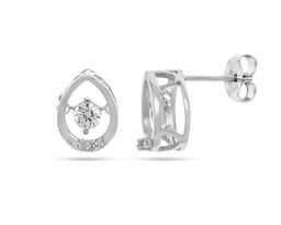 Серьги, куб.циркон., Грация