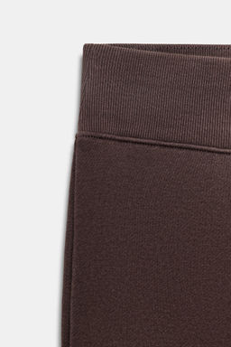 FLARE FLEECE TROUSERS - Zara фото 9