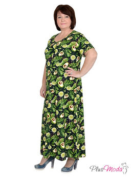 Платье Модель №612 размеры 44-82 - Plusmoda фото 4