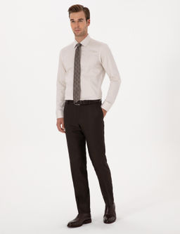 Kahverengi Slim Fit Kuma_ Pantolon - Cacharel фото 3