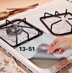 Защитные накладки для газовой плиты, 4 шт
