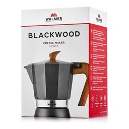 Кофеварка гейзерная Walmer Blackwood на 6 чашек, 0.3 л, цвет серый металлик  фото 8