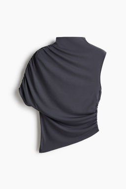 Top de una manga con cuello perkins - H&m фото 3