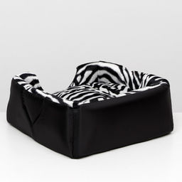 Дом-трансформер квадратный 43 х 43 х 34 см, расцветка зебра - Пижон фото 7