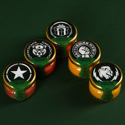 Набор Самому храброму: чай чёрный 50 г., крем-мёд ассорти вкусов 150 г (5 шт. х 30 г). - Фабрика счастья фото 2