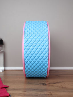 Колесо для йоги и пилатеса массажное 30Х10 / MYW-30BP / голубой / уп10 - Галеонтрейд фото 11