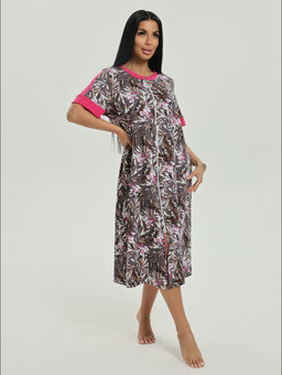 Барышня халат женский (темно-синий) - Lovetex фото 21