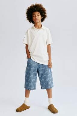 Vaquero corto Baggy Fit